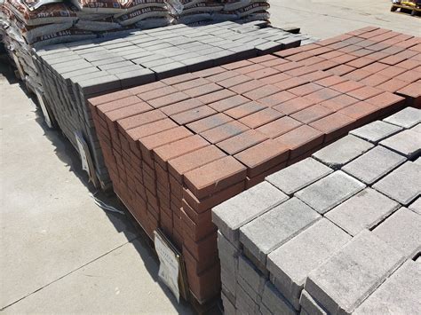Concrete paver driveways are more durable than solid concrete slabs. . Lowes brick pavers